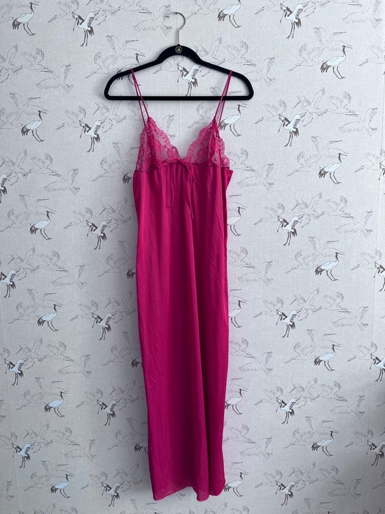 Vintage Other - Vintage 1980’s red maxi‎ slip nightie